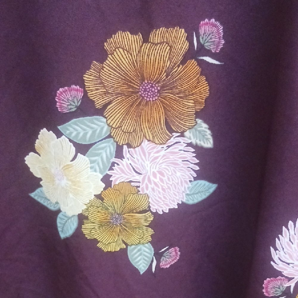 LOFT Pink and Brown Dress - Picture 5 of 10